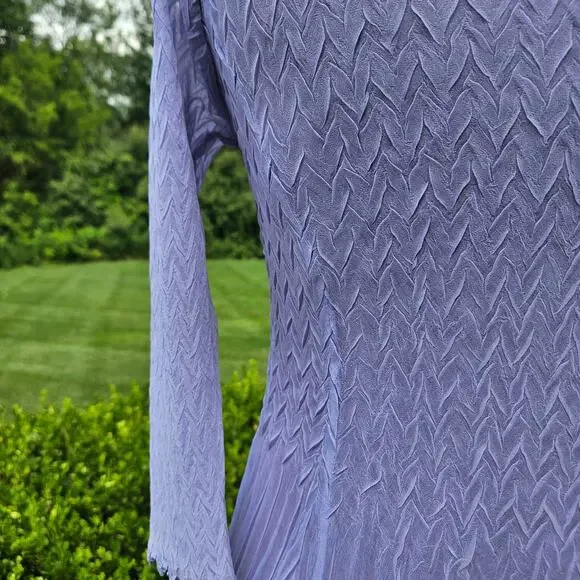 Komarov Beaded V-Neck Charmeuse Maxi Dress - Picture 7 of 10